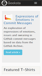 Mobile Screenshot of geeksta.net