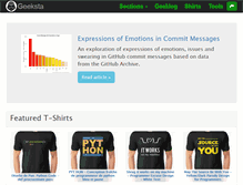 Tablet Screenshot of geeksta.net